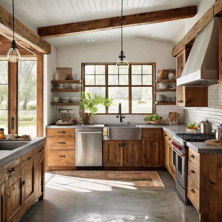 Soulful Modern Farmhouse Kitchen Ideas
