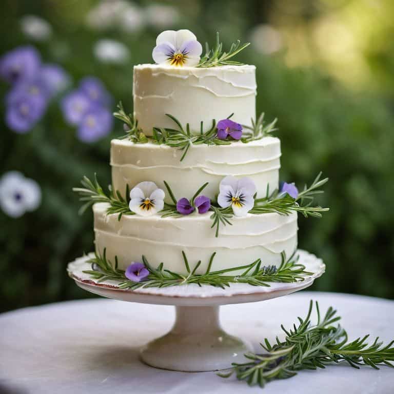 Natures Canvas natural cake decorations