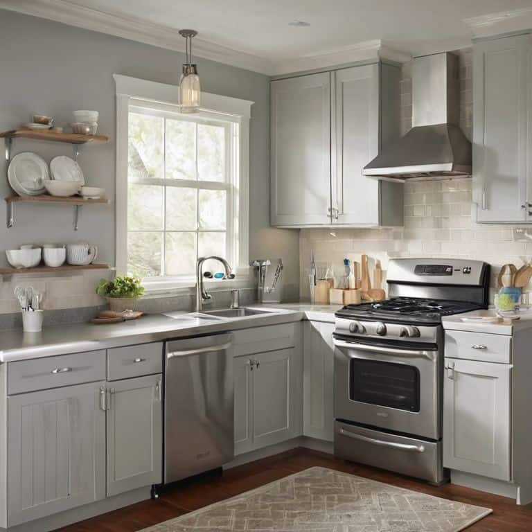 Painting Small Kitchens to Appear Larger