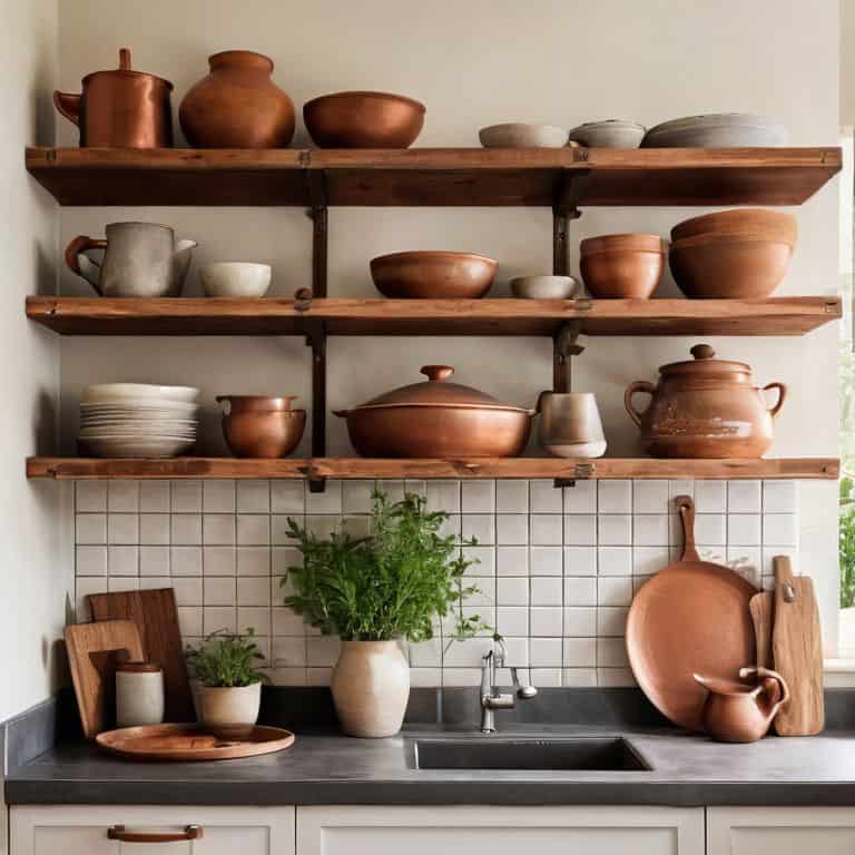 Styling Kitchen Shelves Decor