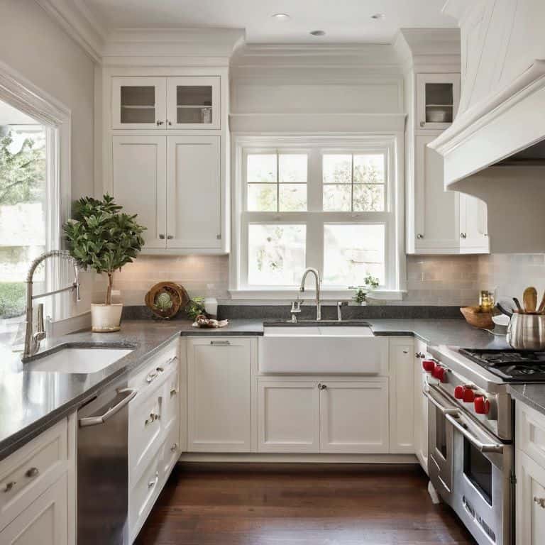 Whisking Up Warmth in kitchen