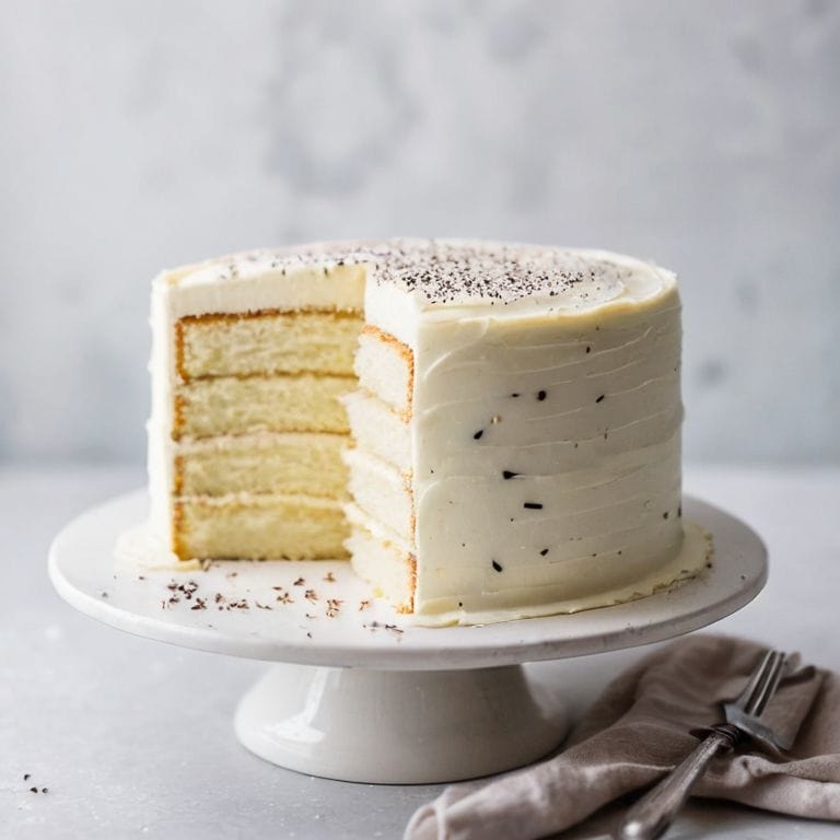 Vanilla Bean Layer Cake tips