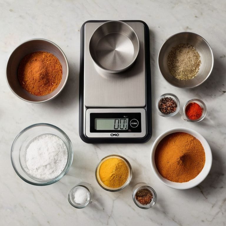 Key Features in Action Kitchen Scale