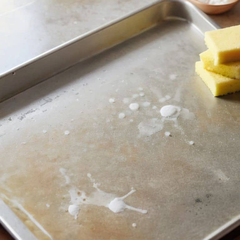 Cleaning Stained Baking Sheets like Pro