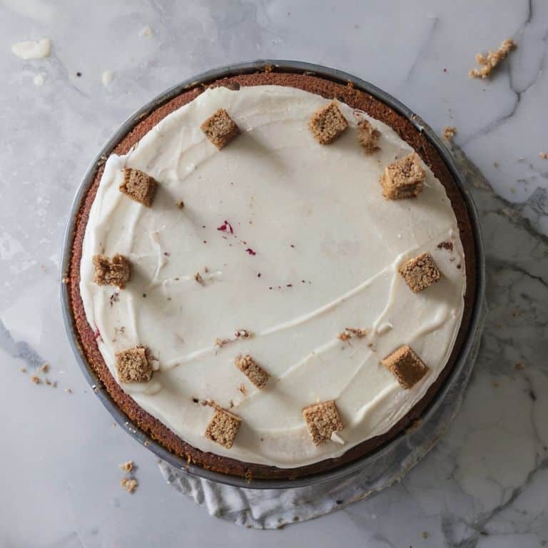 Fixing sunken cake