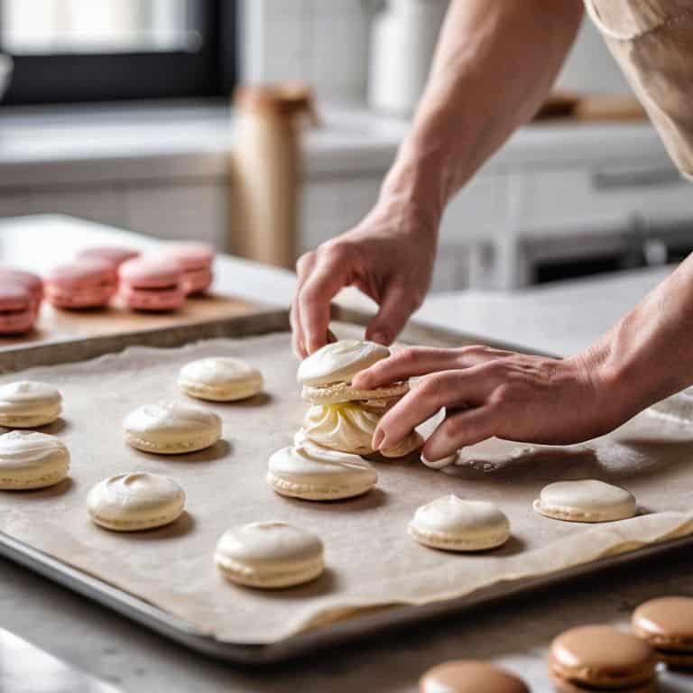 The Sweet Reward of Perfection macarons