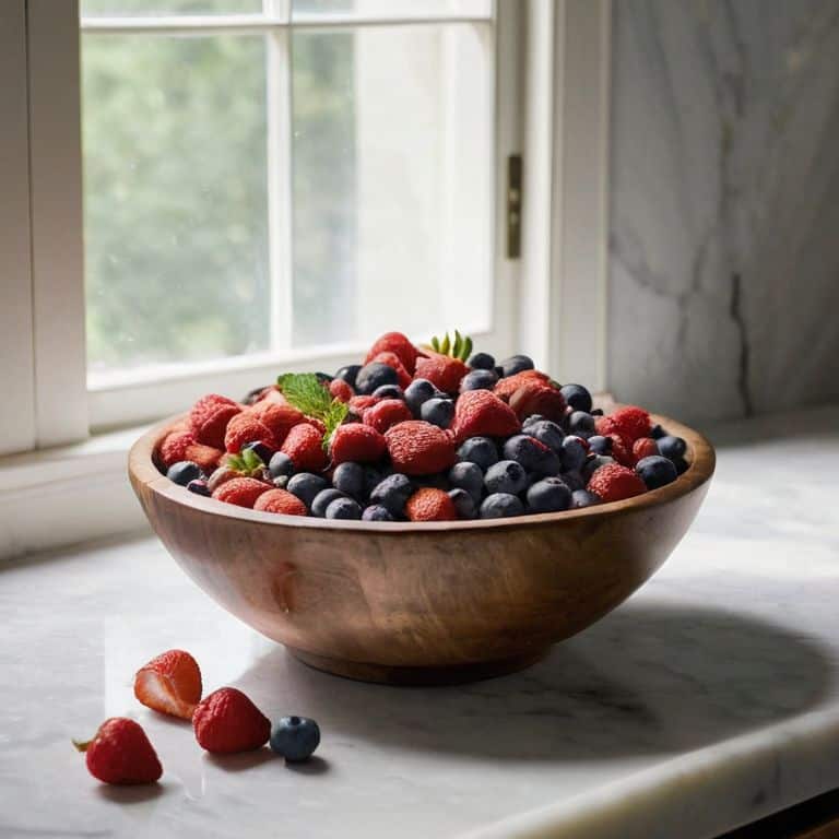 Baking with fresh berries