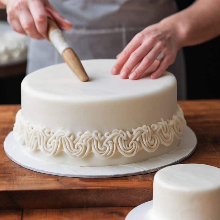 a guide to covering a cake