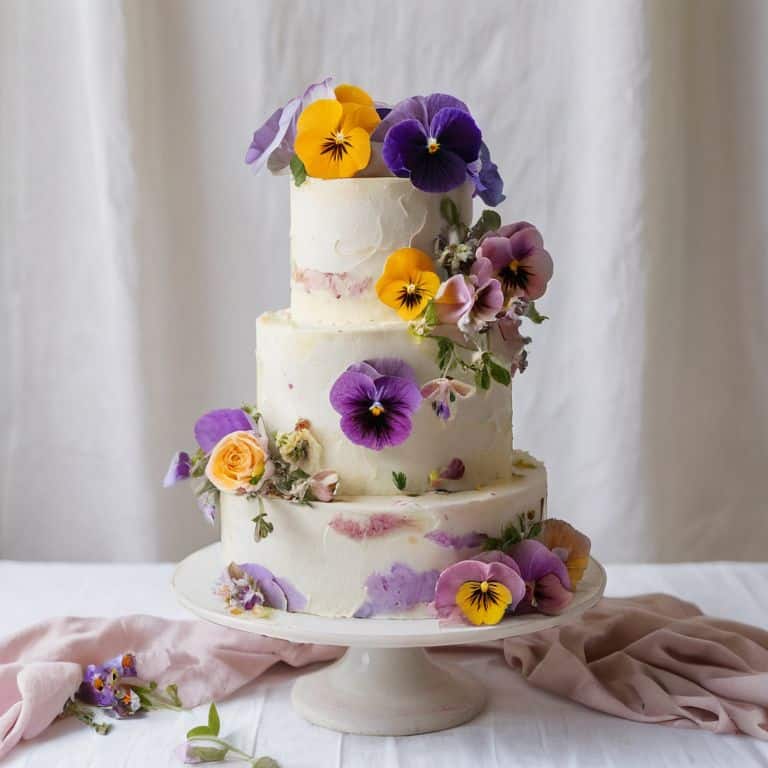 Edible flowers for cake decorating guide