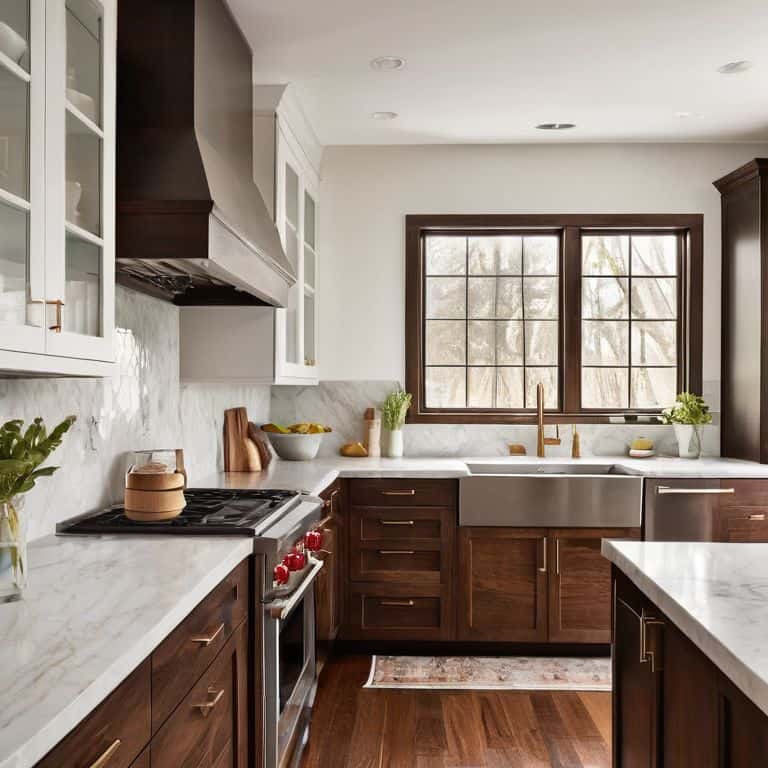 a guide to two-tone kitchen cabinets