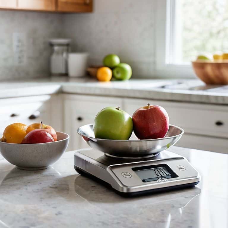 How to calibrate kitchen scale