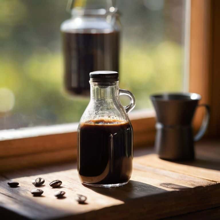 how to make coffee-flavored syrups