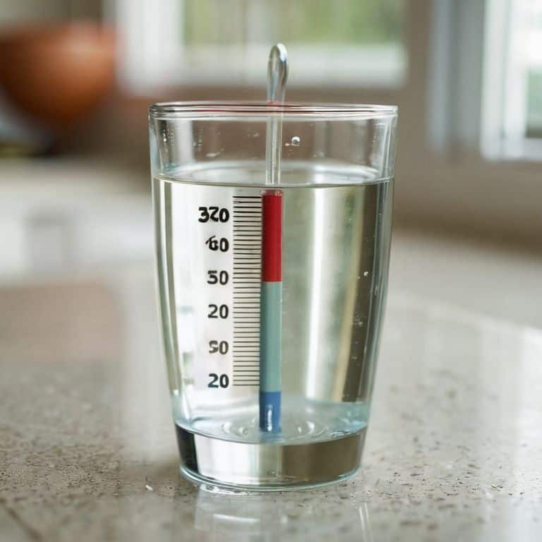 Baking water temperature measurement guide
