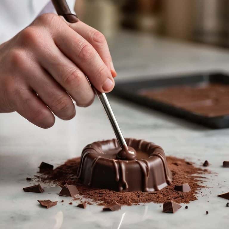 Tempering chocolate process explained