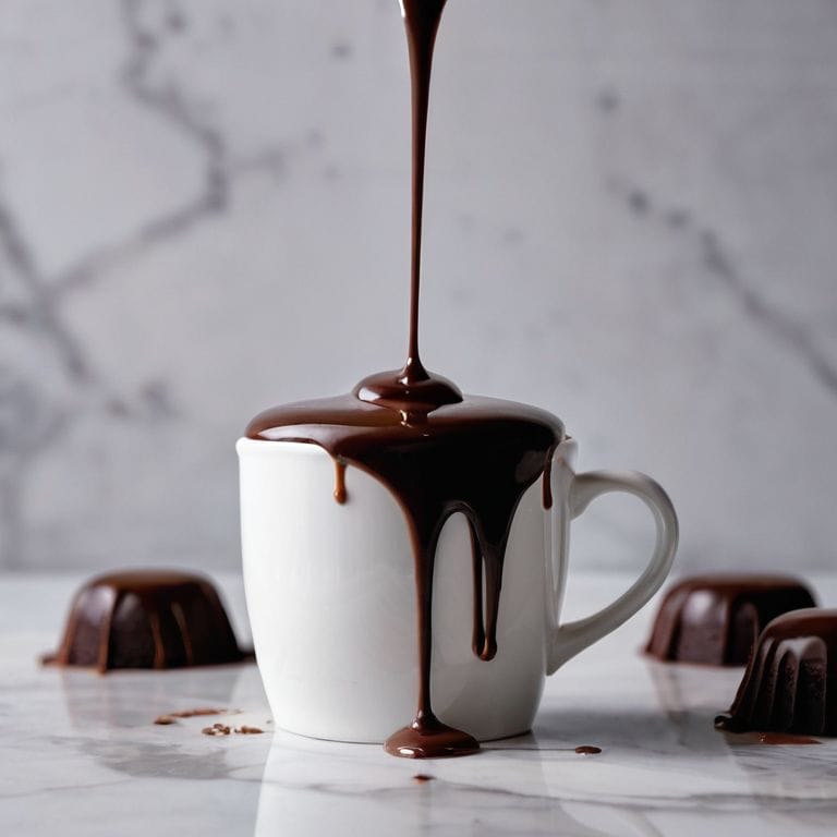 Rich chocolate Ganache frosting