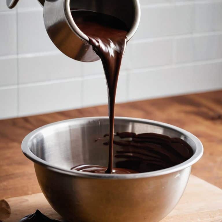 Crafting Ganache Perfection with dark chocolate
