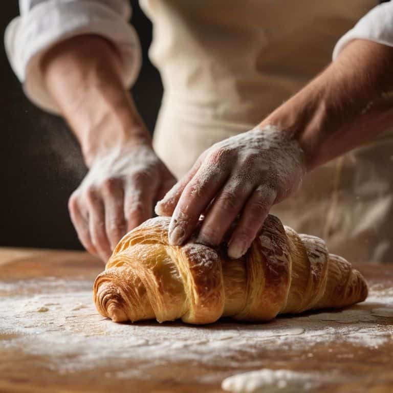 Laminating dough for perfect croissants