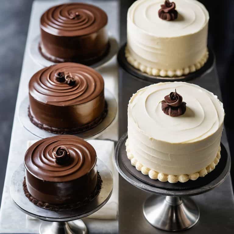 Ganache vs Buttercream frosting comparison