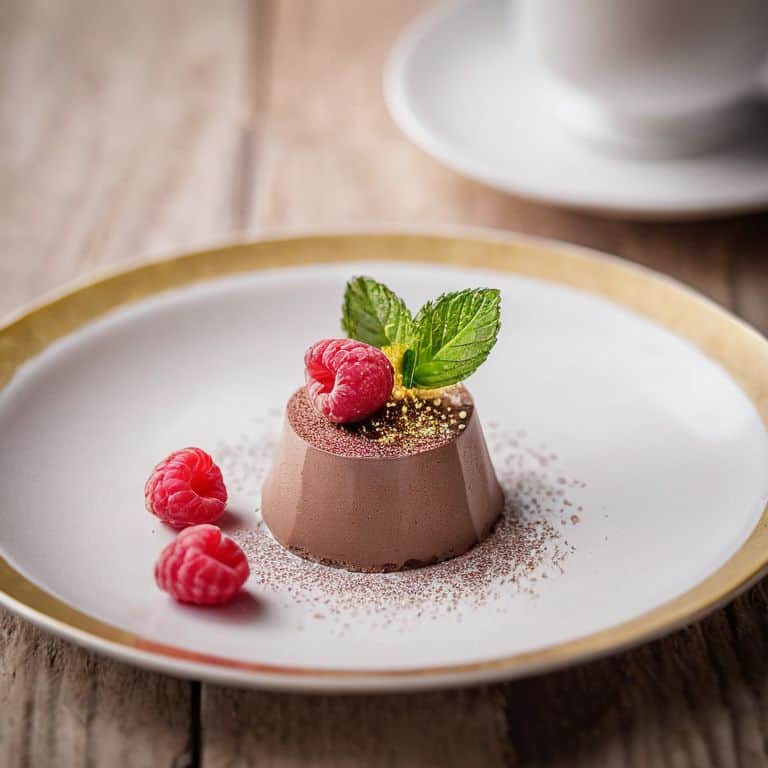 The Sweet Finale dessert plating