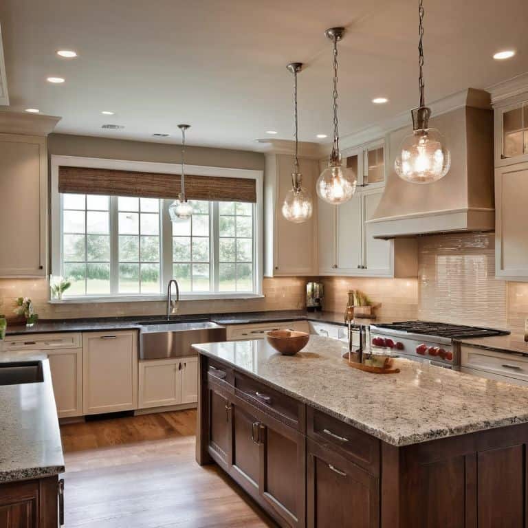 How to layer lighting in a kitchen