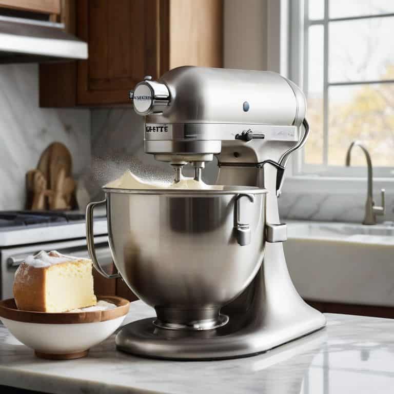 Stand Mixer in use