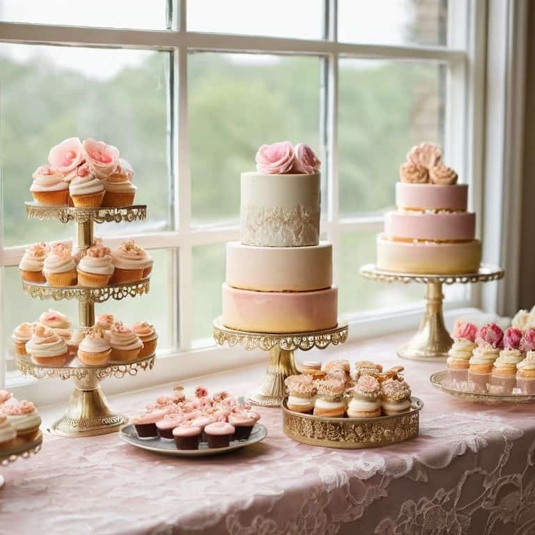 How to Set a Beautiful Dessert