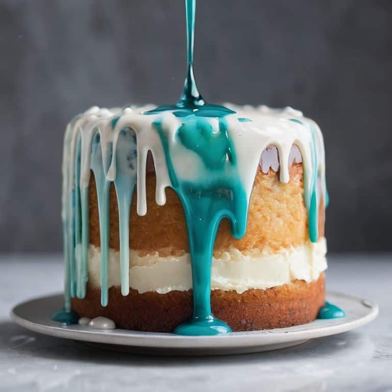Bringing Your Colored Drip Cake