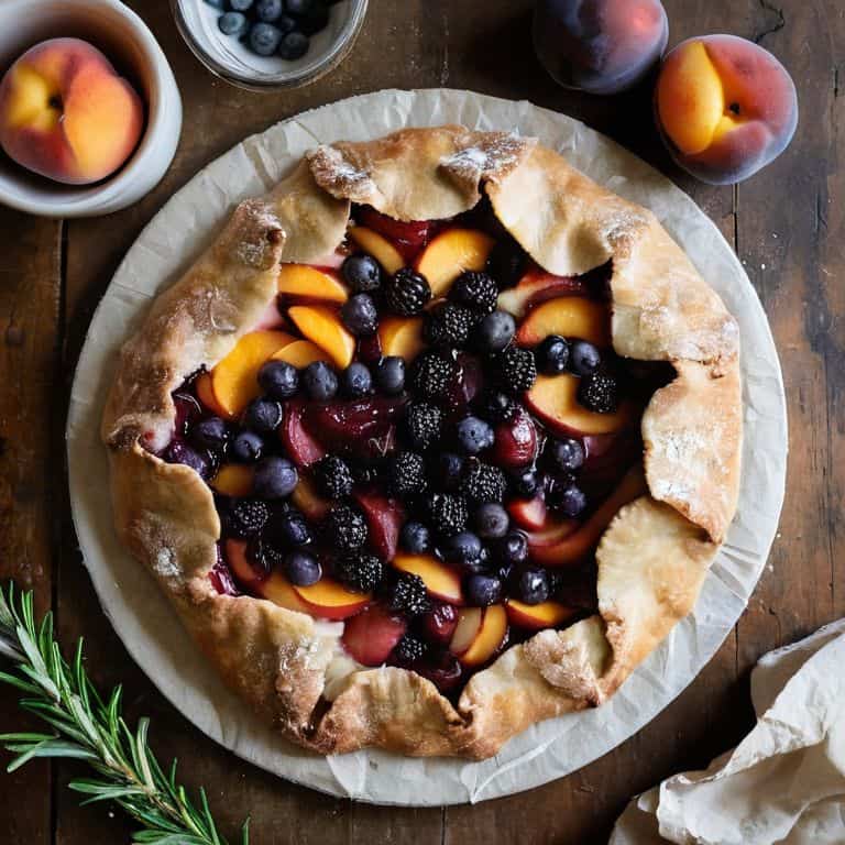 Rustic fruit galette recipe guide