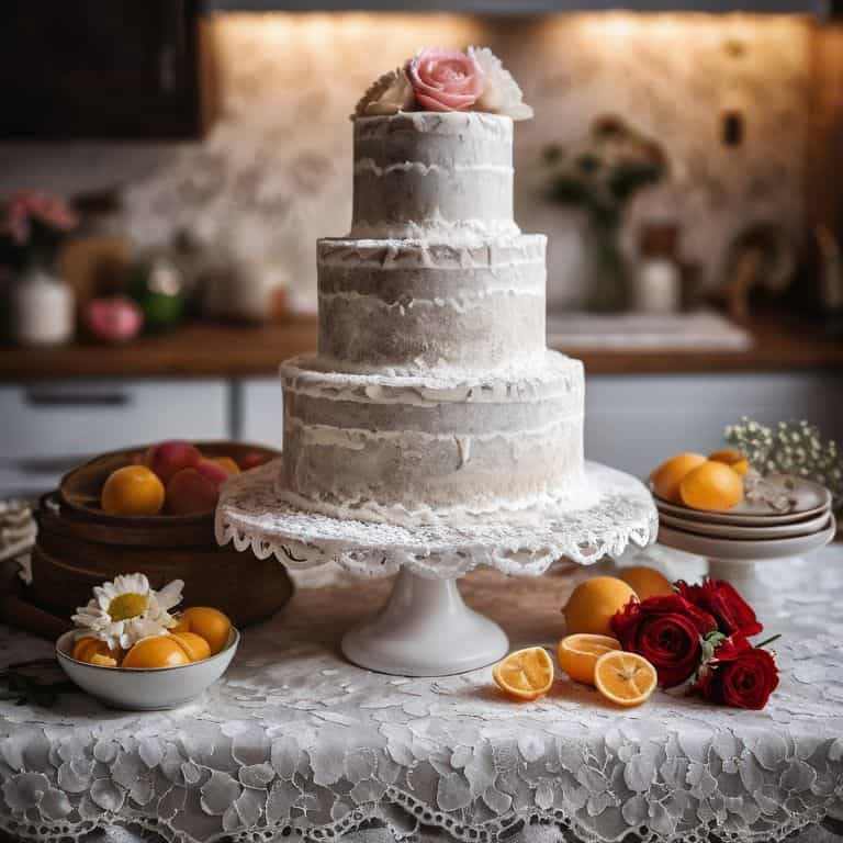 how to make a wedding cake