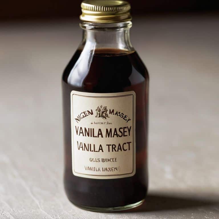 First Impressions Design vanilla extract bottle