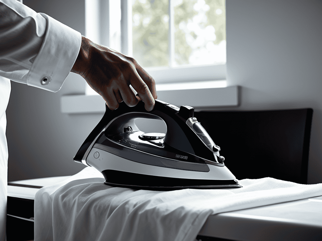 Ironing a Dress Shirt