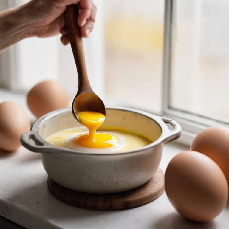 Tempering eggs for custards tutorial
