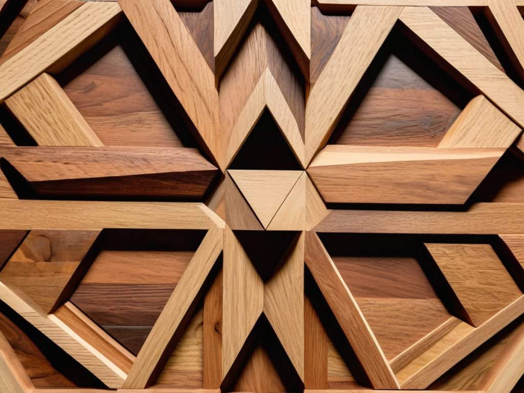 Diy Geometric Wood Art Decor