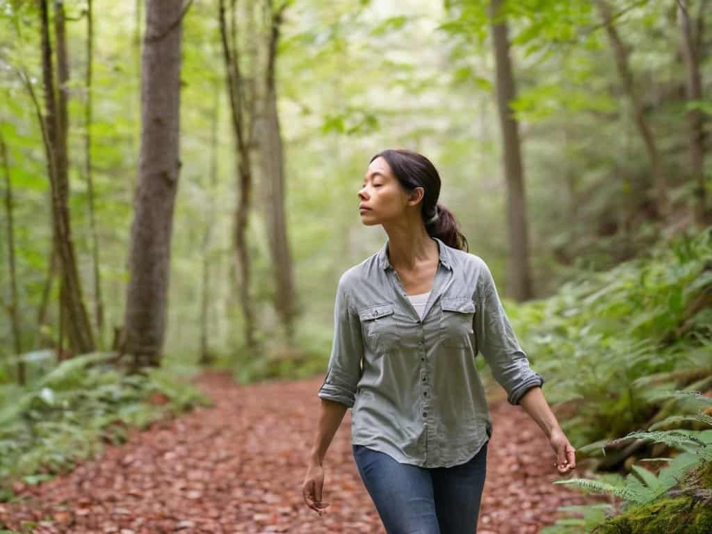 Mindful Walking for Stress Reduction