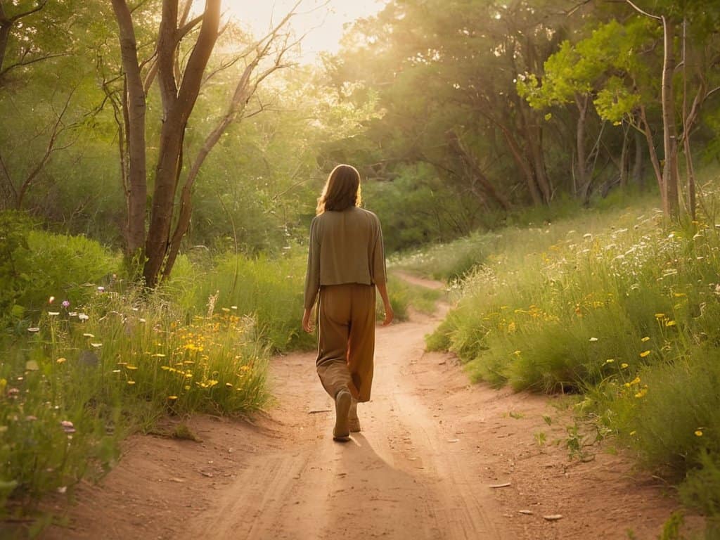 Mindful walking tips for balance