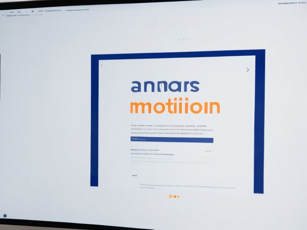 Kinetic text animation for web design
