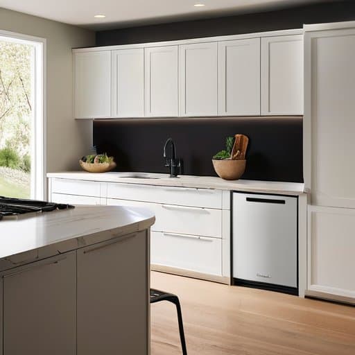 Spacesaving Kitchen Cabinetry Seamless Integrated Appliance Concealment