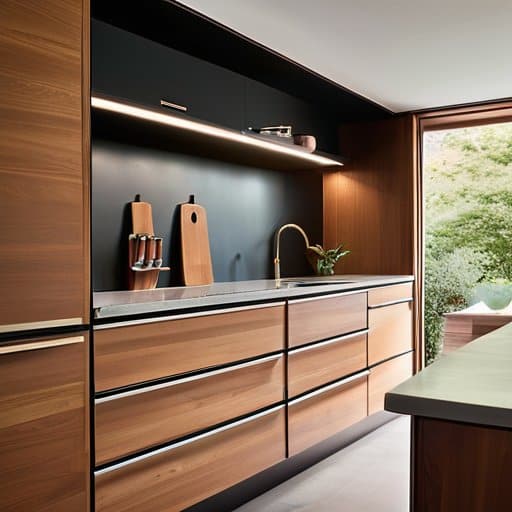 Wrapping It All Up: sleek modular kitchen