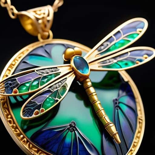 Mastering Plique-à-jour enamel stained glass technique.