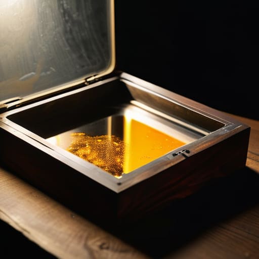 Sensitizing Silver Plates for the First Light.
