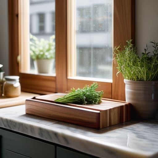 How to deal with a kitchen that has no counter space.