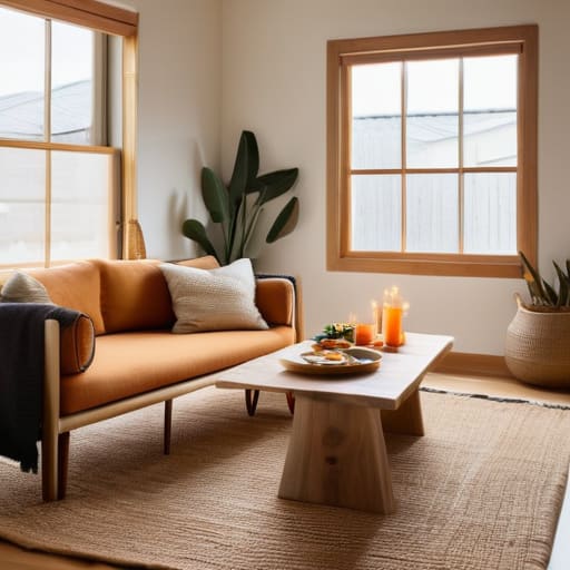 How to make a small flat feel social.